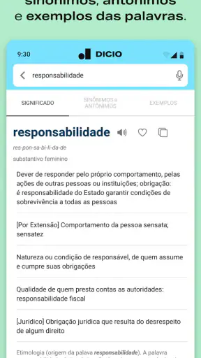 Dicionário de Português Dicio screenshot