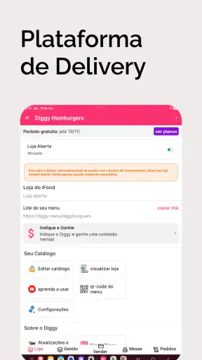Diggy | Cardápio e Pedidos screenshot