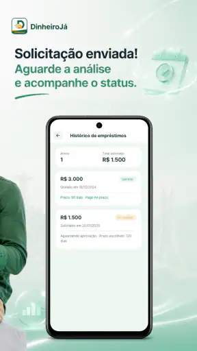 DinheiroJá: Crédito Fácil screenshot