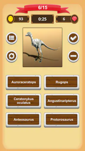 Dinossauros Quiz screenshot