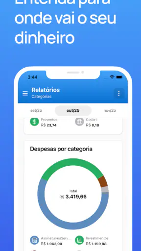 Dinzo: Finanças Pessoais screenshot