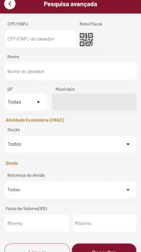 Dívida Aberta screenshot