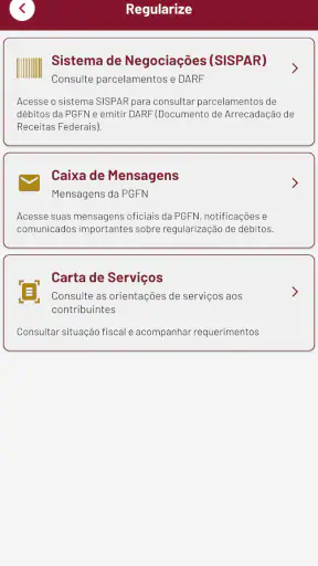 Dívida Aberta screenshot