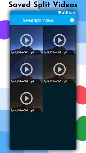 Divisor de vídeo screenshot