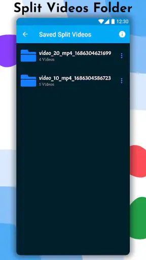 Divisor de vídeo screenshot