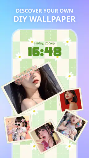 DIY Wallpaper - Photo Collage screenshot