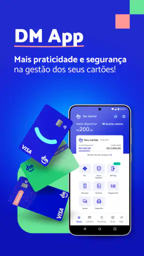 DM App: Conta, Crédito e Pix screenshot