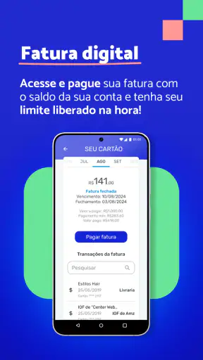 DM App: Conta, Crédito e Pix screenshot
