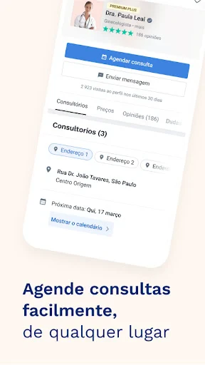 Doctoralia: agende seu médico screenshot