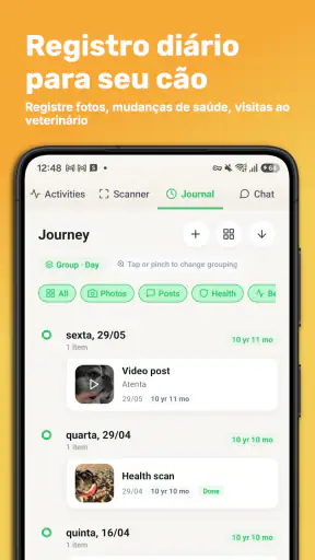 Dog Care: Comunidades por Raça screenshot