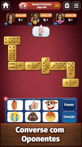 Dominó Online: Jogo Clássico screenshot