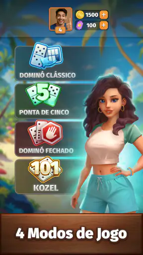 Dominó Online: Jogo Clássico screenshot
