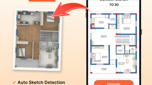DreamBuild: Sketch to 3D screenshot