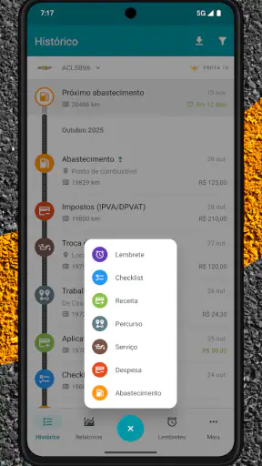 Drivvo - Gestão de veículos screenshot