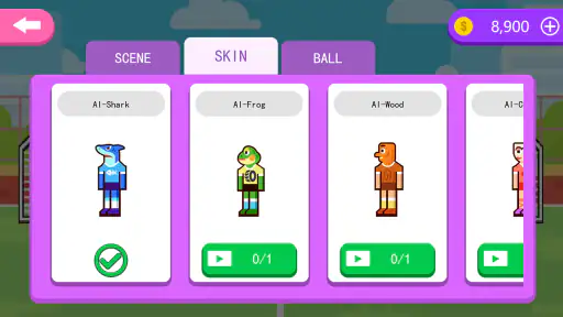 Droll Soccer--fly ball screenshot