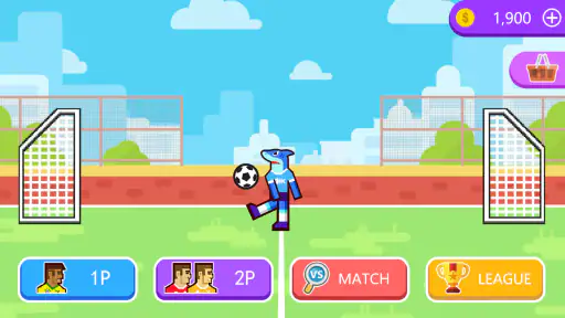 Droll Soccer--fly ball screenshot