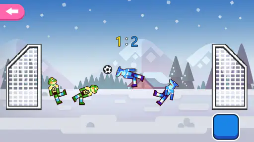 Droll Soccer--fly ball screenshot