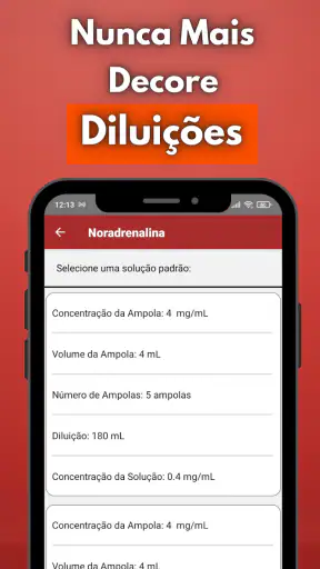 Drug Infusion - IV calculator screenshot
