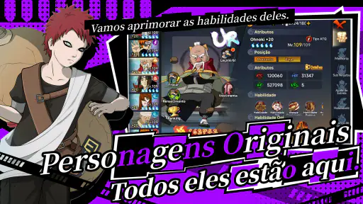 Duelo Ninja: Vontade do Fogo screenshot