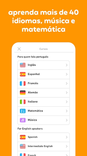 Duolingo: Inglês e muito mais! screenshot