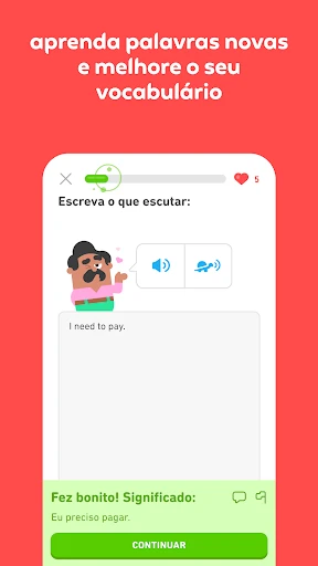 Duolingo: Inglês e muito mais! screenshot