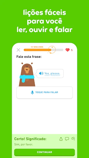 Duolingo: Inglês e muito mais! screenshot