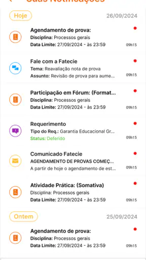 EaD Unifatecie screenshot