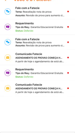 EaD Unifatecie screenshot