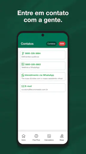 Ecovias Noroeste Paulista screenshot