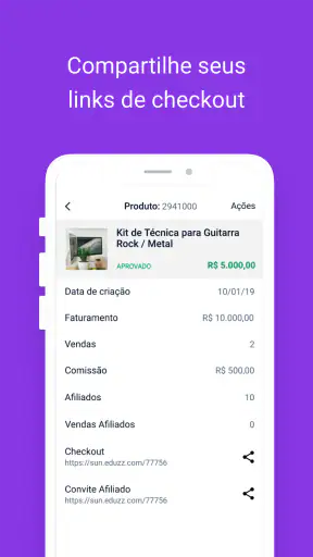 Eduzz - Negócios Digitais screenshot