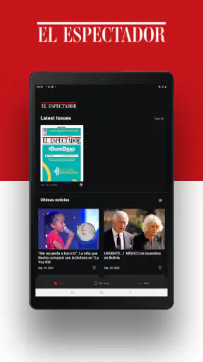 El Espectador screenshot