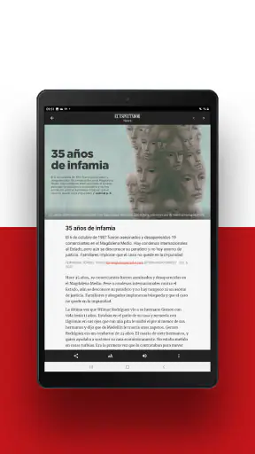 El Espectador screenshot