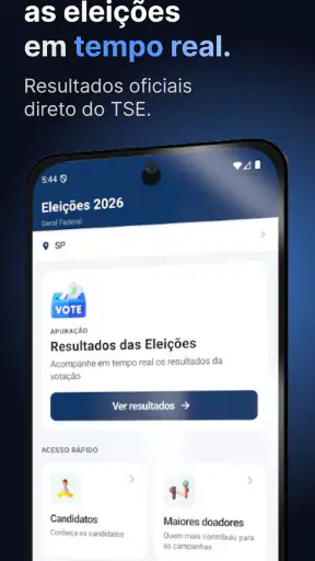 Eleição 2026 screenshot