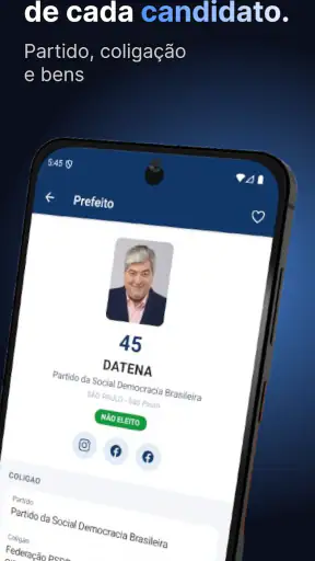Eleição 2026 screenshot