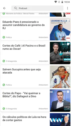 Eleições Brasil screenshot