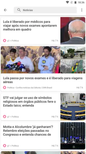 Eleições Brasil screenshot