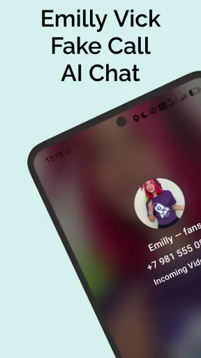 Emilly Vick Fake Call & Chat screenshot