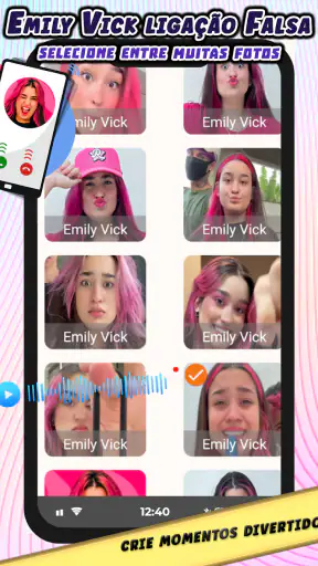 Emily Vick Ligação Falsa screenshot