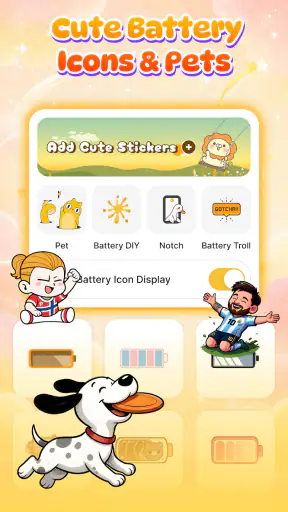 Emoji Battery: DIY Status Bar screenshot