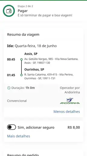 Empresa Andorinha screenshot