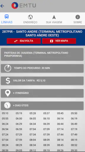 EMTU Oficial screenshot