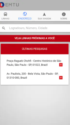 EMTU Oficial screenshot