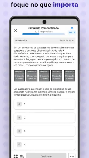 Enem 2026 Questões e Simulados screenshot