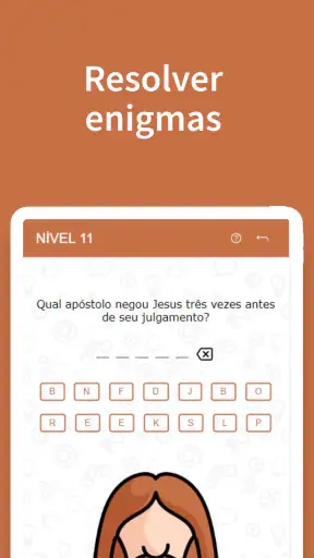 Enigmas e Perguntas Bíblicas screenshot