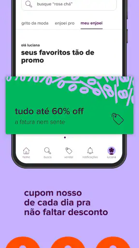 enjoei: comprar e vender roupa screenshot
