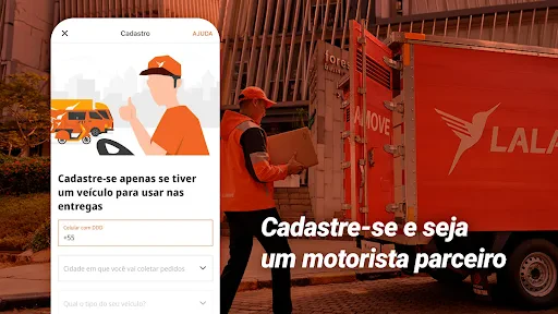 Entregador Lalamove screenshot