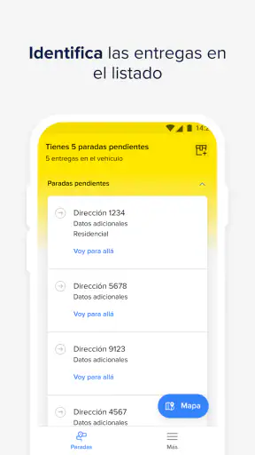 Envios Flex screenshot