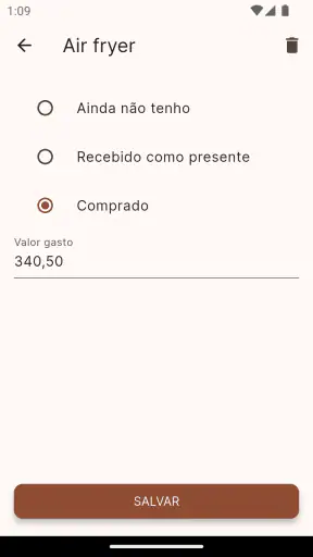 Enxoval de Casa Nova screenshot