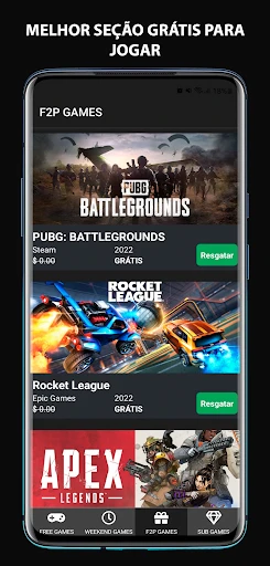 Epic Freebie Games Radar screenshot