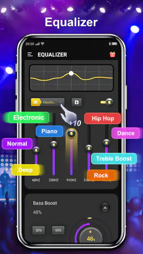 Equalizador&aumento de volume screenshot